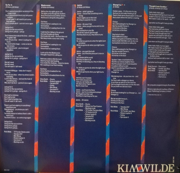 Kim Wilde - Teases & Dares