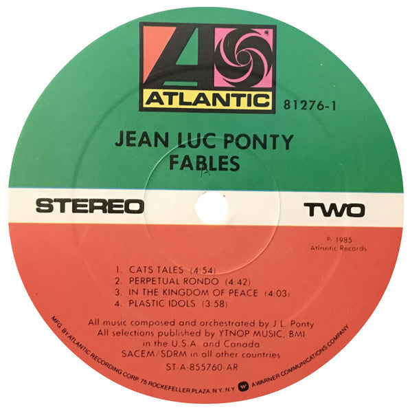 Jean-Luc Ponty - Fables