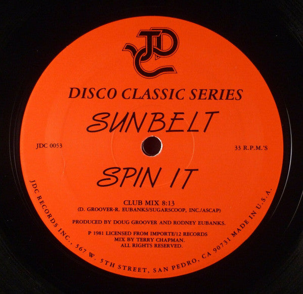 Sunbelt - Spin It