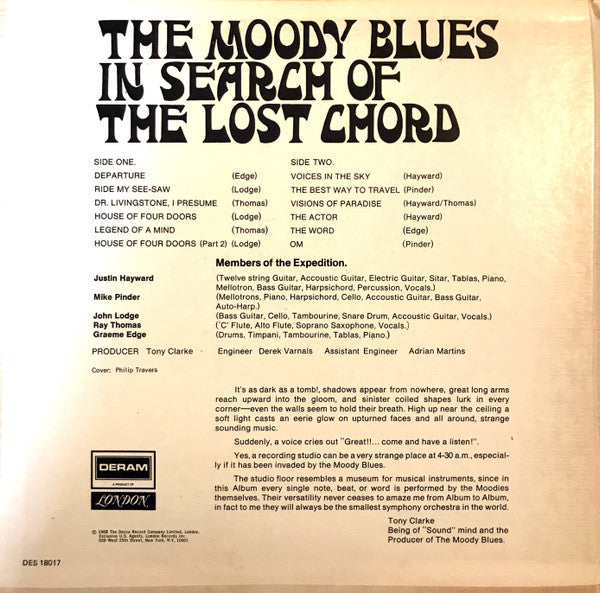The Moody Blues - In Search Of The Lost Chord
