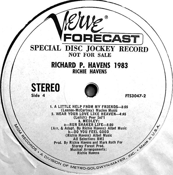Richie Havens - Richard P. Havens 1983