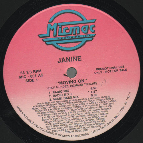 Janine Garcia - Moving On