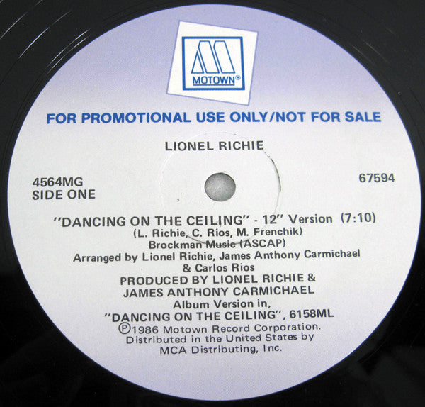 Lionel Richie - Dancing On The Ceiling (Special 12" Remix)