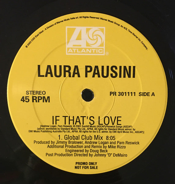 Laura Pausini - If That's Love