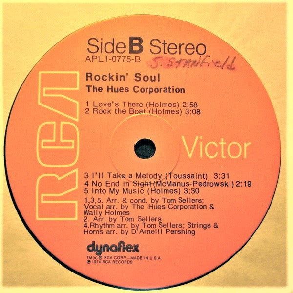 The Hues Corporation - Rockin' Soul