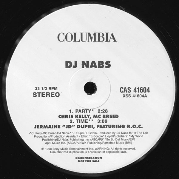Selections from In The Lab With DJ Nabs - The Live Album