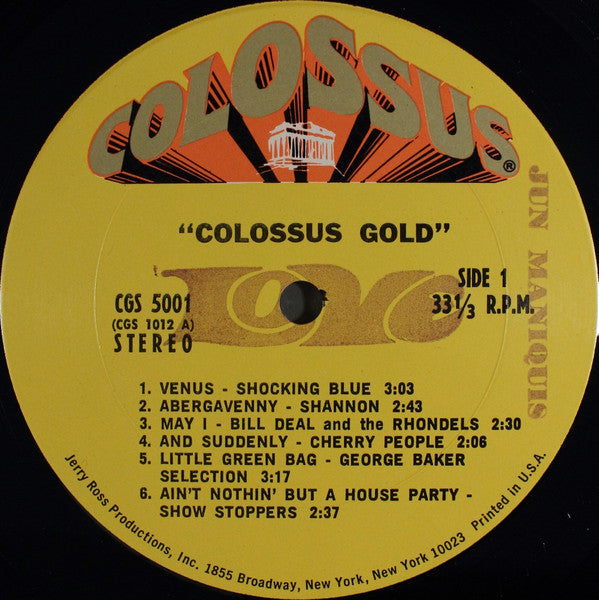 Various - Colossus Gold