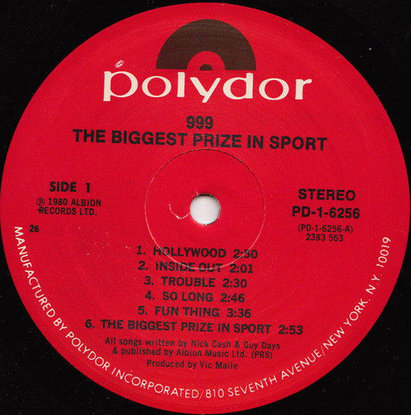 999 - The Biggest Prize In Sport