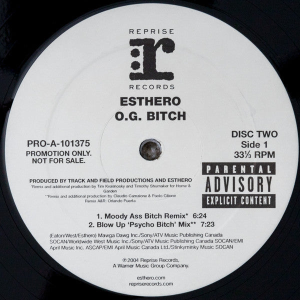 Esthero - O.G. Bitch Remixes