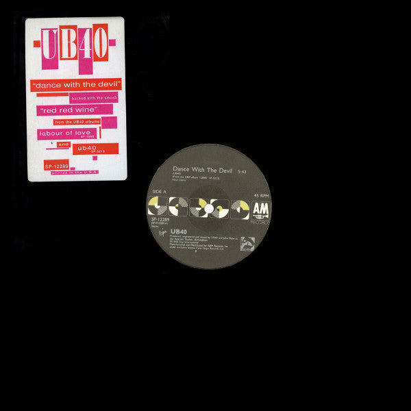 UB40 - Dance With The Devil / Red Red Wine