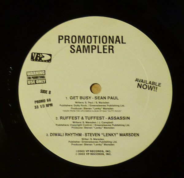 Various - Promotional Sampler