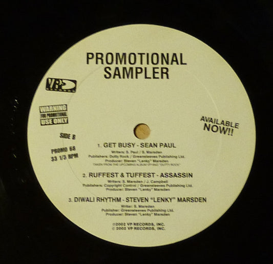 Various - Promotional Sampler