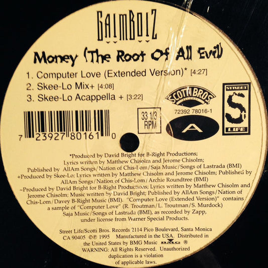 Gaimboiz - Money (The Root Of All Evil)