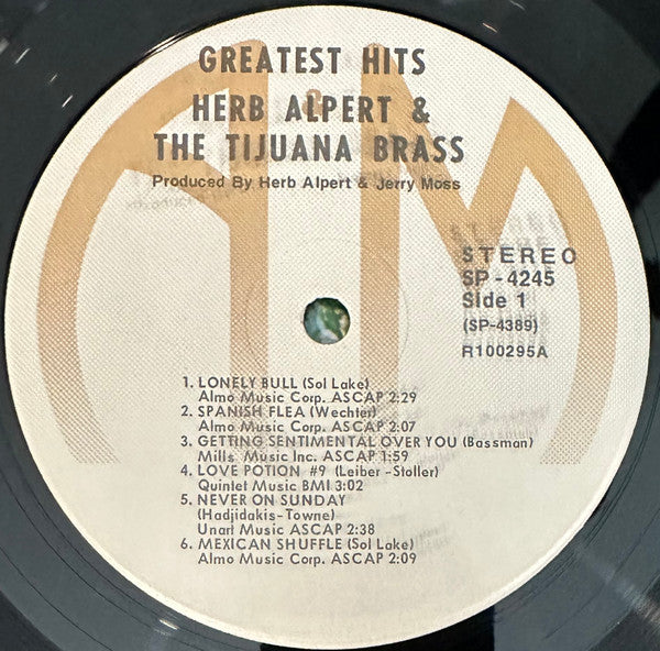 Herb Alpert & The Tijuana Brass - Greatest Hits