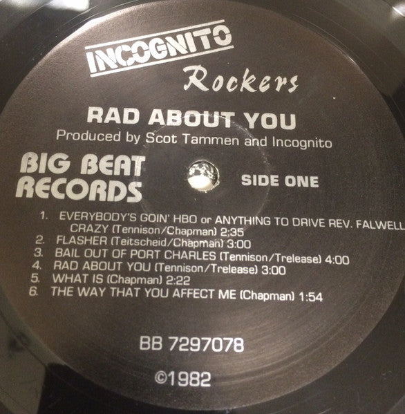 Incognito Rockers - Rad About You