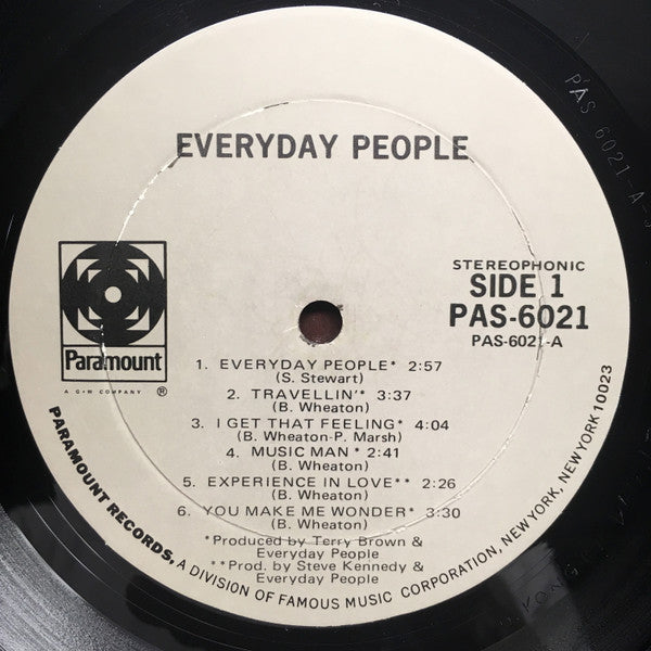 Everyday People (4) - Everyday People
