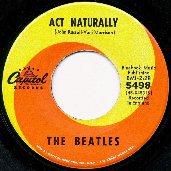 The Beatles - Yesterday / Act Naturally