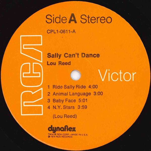 Lou Reed - Sally Can't Dance