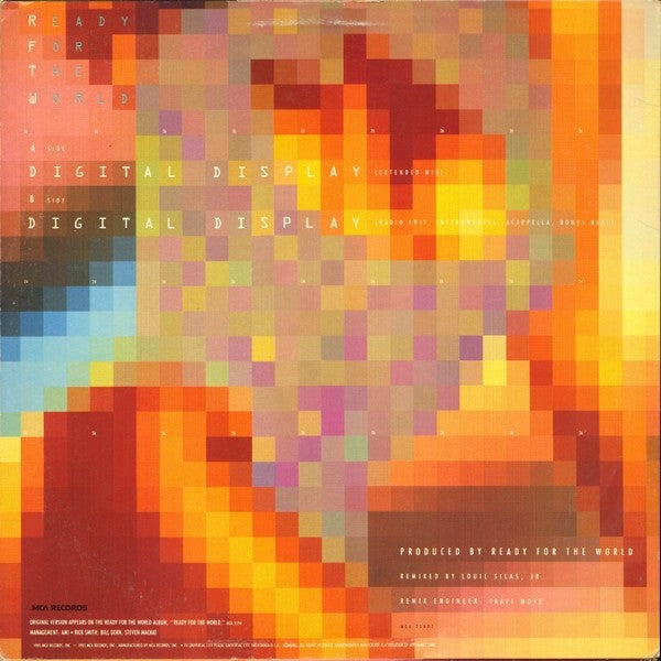 Ready For The World - Digital Display (12" Version)