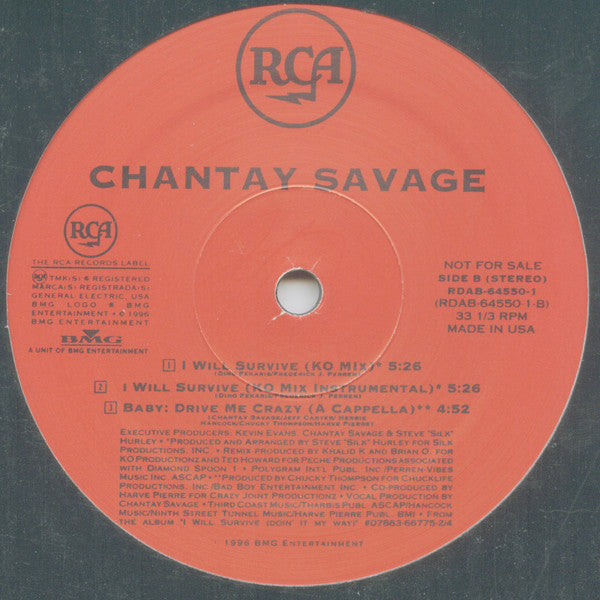 Chantay Savage - Baby: Drive Me Crazy