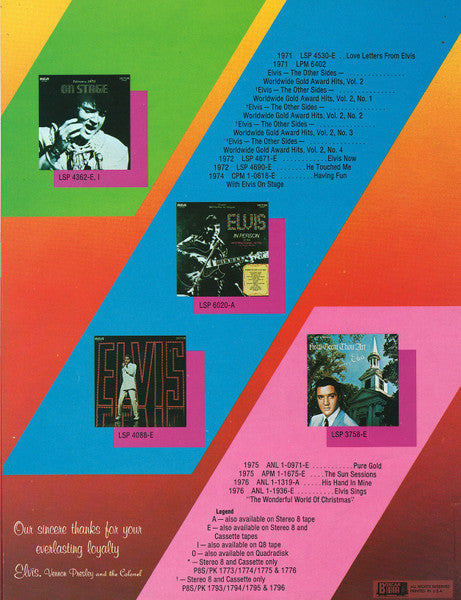 Elvis Presley - Elvis In Concert