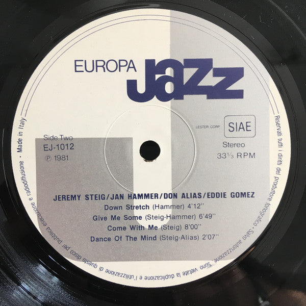 Jeremy Steig - Europa Jazz