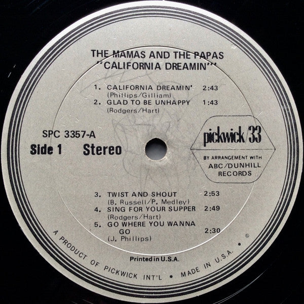 The Mamas & The Papas - California Dreamin'