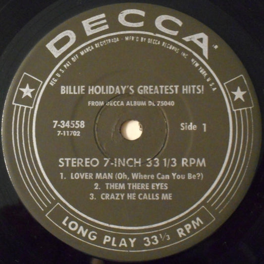 Billie Holiday's Greatest Hits