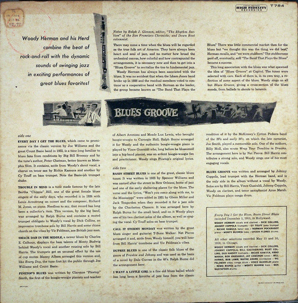 Woody Herman And The Swingin' Herd (2) - Blues Groove