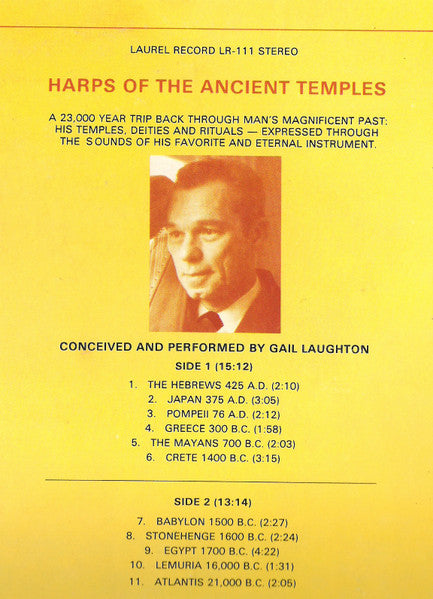 Gail Laughton - Harps Of The Ancient Temples