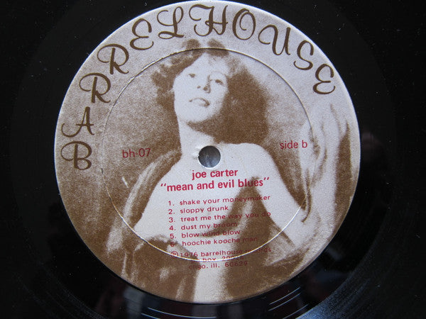 Joe Carter And His Chicago Broomdusters - Mean & Evil Blues