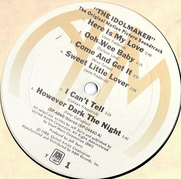 Various - The Idolmaker (Original Motion Picture Soundtrack)