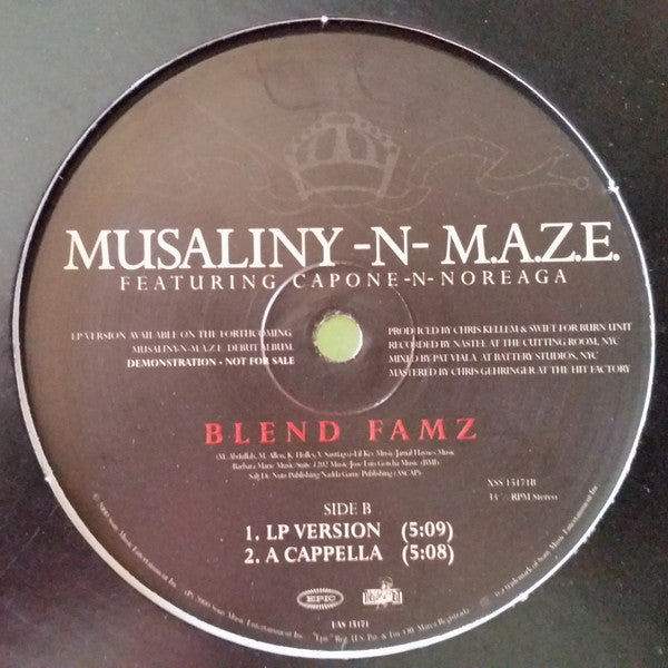 Musaliny-N-Maze - Blend Famz