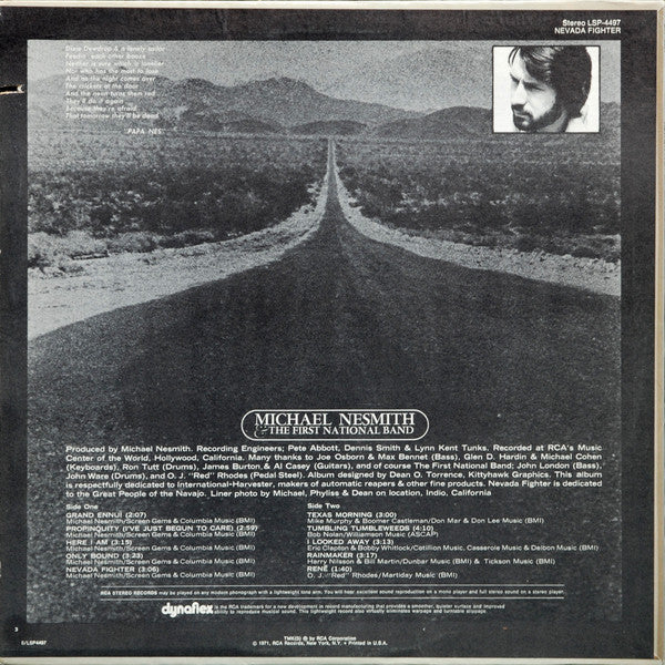 Michael Nesmith & The First National Band - Nevada Fighter