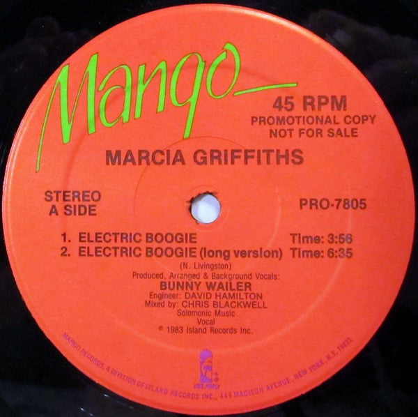 Marcia Griffiths - Electric Boogie