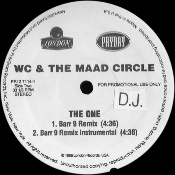 WC And The Maad Circle - The One
