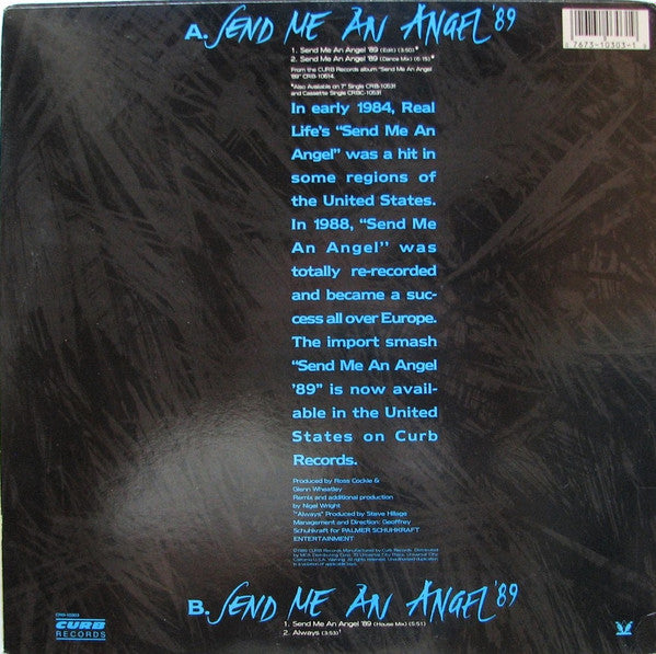 Real Life - Send Me An Angel '89