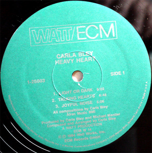Carla Bley - Heavy Heart