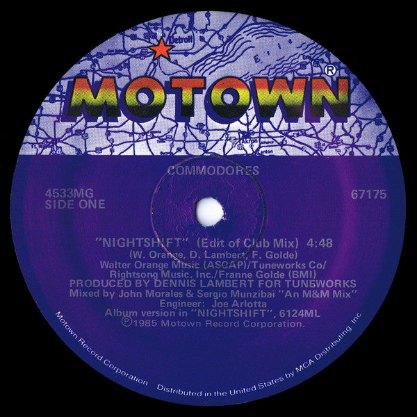 Commodores - Nightshift