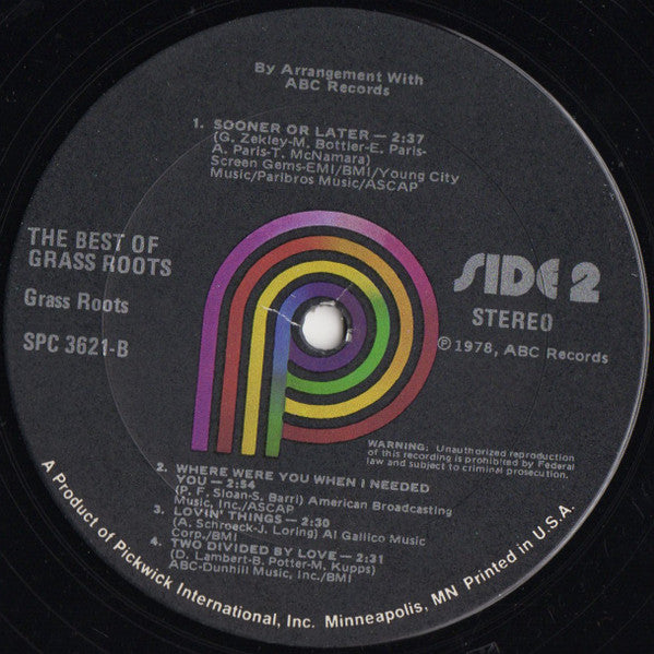 The Grass Roots - Best Of The Grass Roots