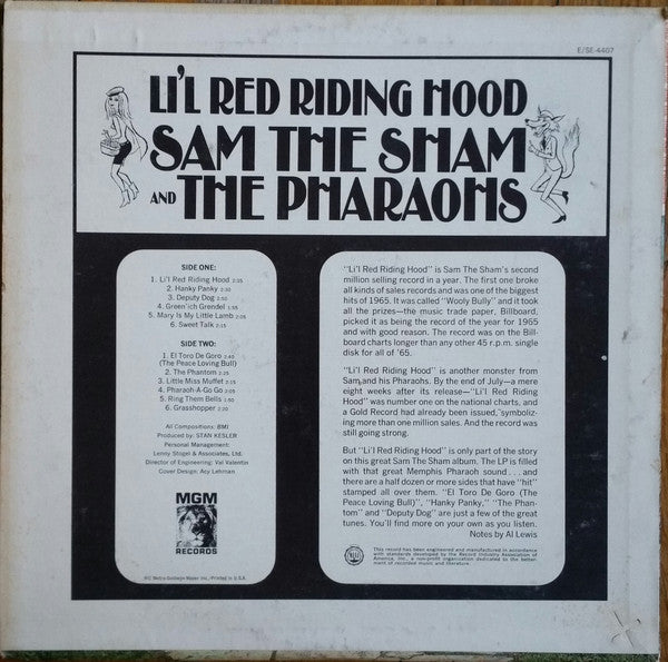 Sam The Sham & The Pharaohs - Li'l Red Riding Hood
