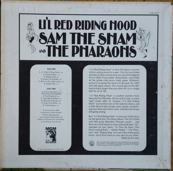 Sam The Sham & The Pharaohs - Li'l Red Riding Hood