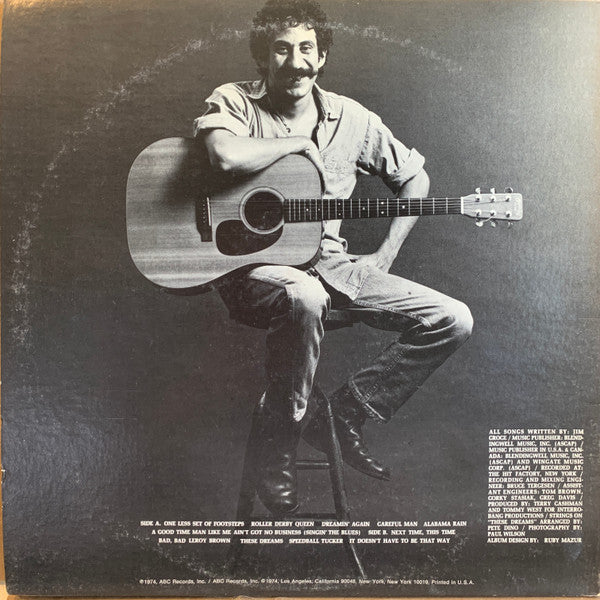 Jim Croce - Life And Times [QUADRAPHONIC]