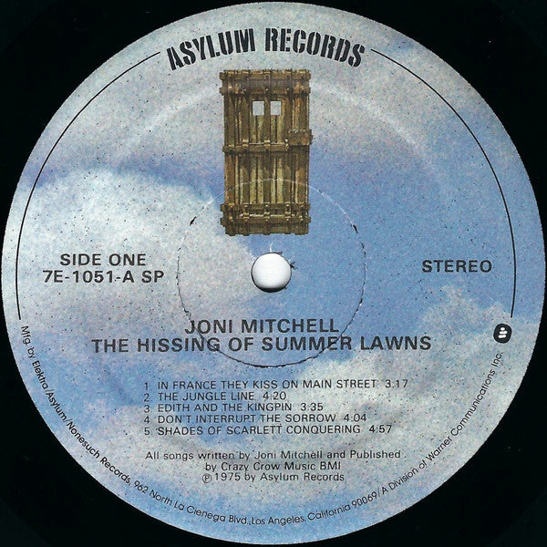 Joni Mitchell - The Hissing Of Summer Lawns