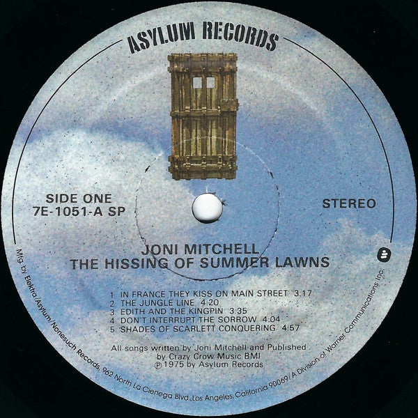 Joni Mitchell - The Hissing Of Summer Lawns