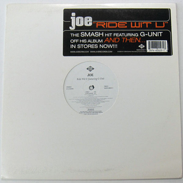 Joe - Ride Wit U