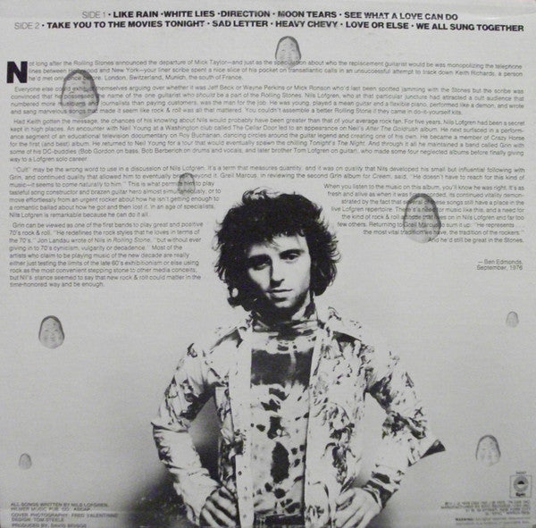 Grin - The Best Of Grin Featuring Nils Lofgren