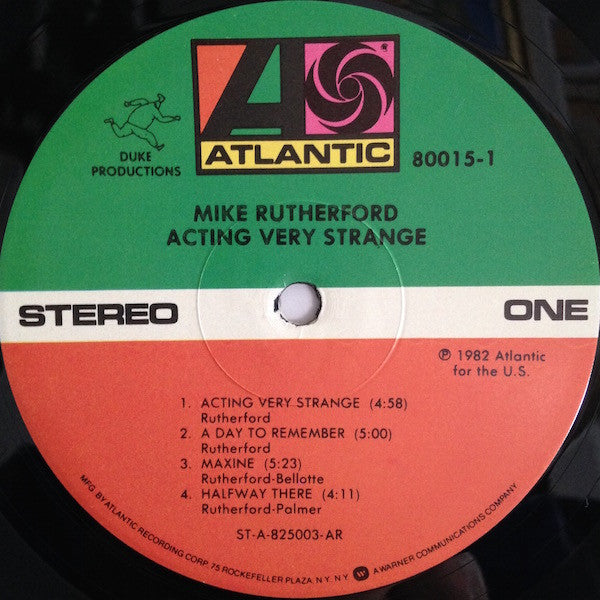 Mike Rutherford - Acting Very Strange