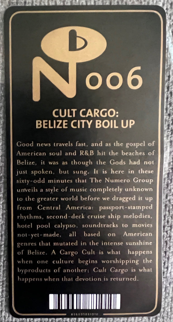 Cult Cargo : Belize City Boil Up