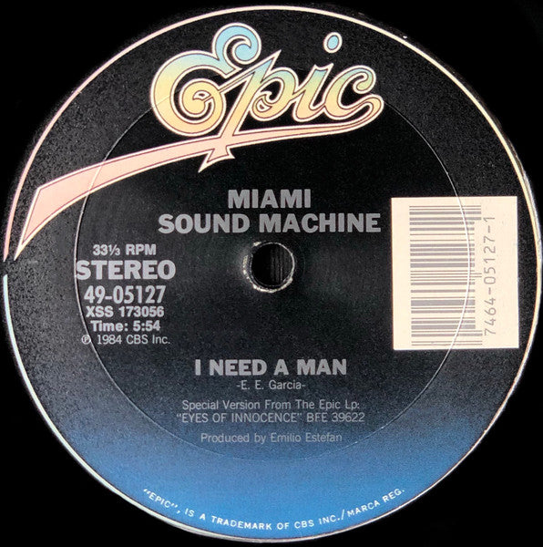 Miami Sound Machine - I Need A Man